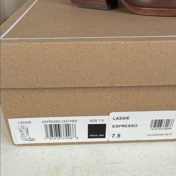 Dolce Vita Women's Lassie Western Boot Sz 7.5 Espresso - Picture 10 of 14